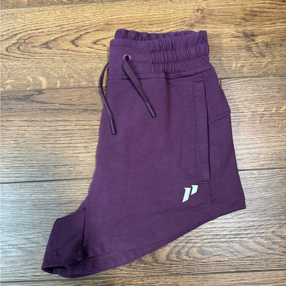 1st Phorm Shorts Women's XS Purple Comfy Athletic 1P Drawstring Casual